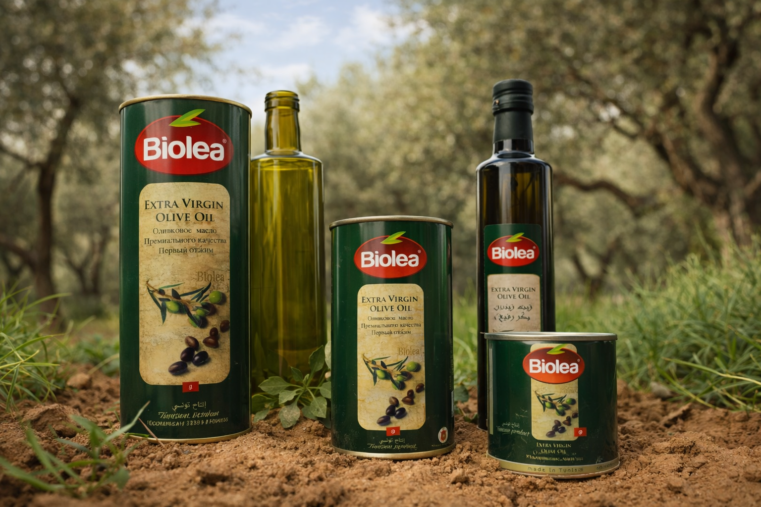 Tunisian olive groves
